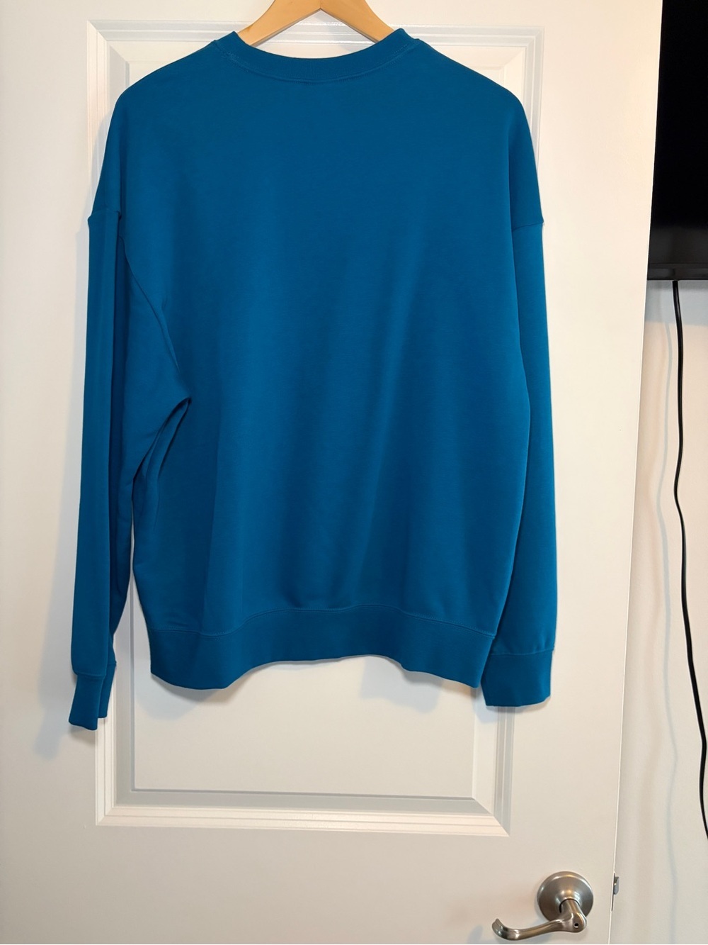 Nike | Women’s Oversized Blue Crewneck Sweatshirt NWT - Picture 5 of 9